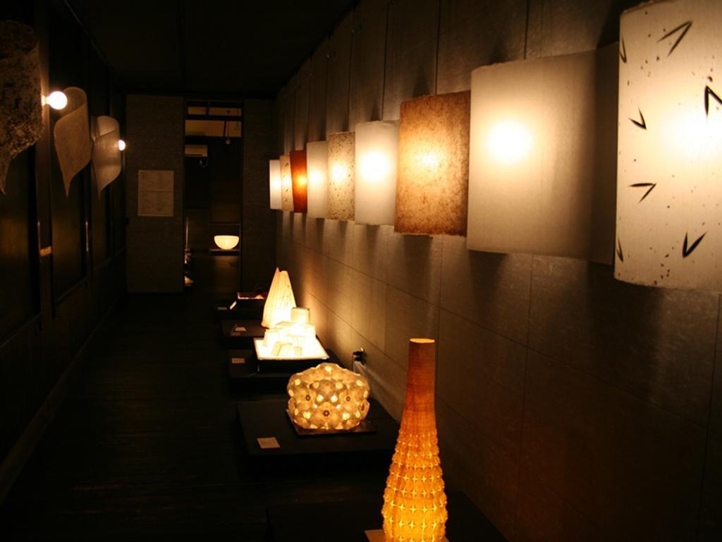 Miyako Hotel Gifu Nagaragawa Exterior foto A view of the interior of the gallery